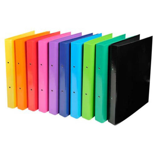 Picture of EXACOMPTA A4 RING FILE GLOSSY 30MM